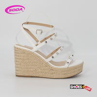 Soda Wedge Sandals