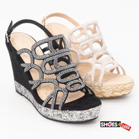 Rouge Wedge Sandals