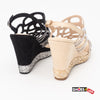 Rouge Wedge Sandals