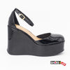 Split Wedge Sandals