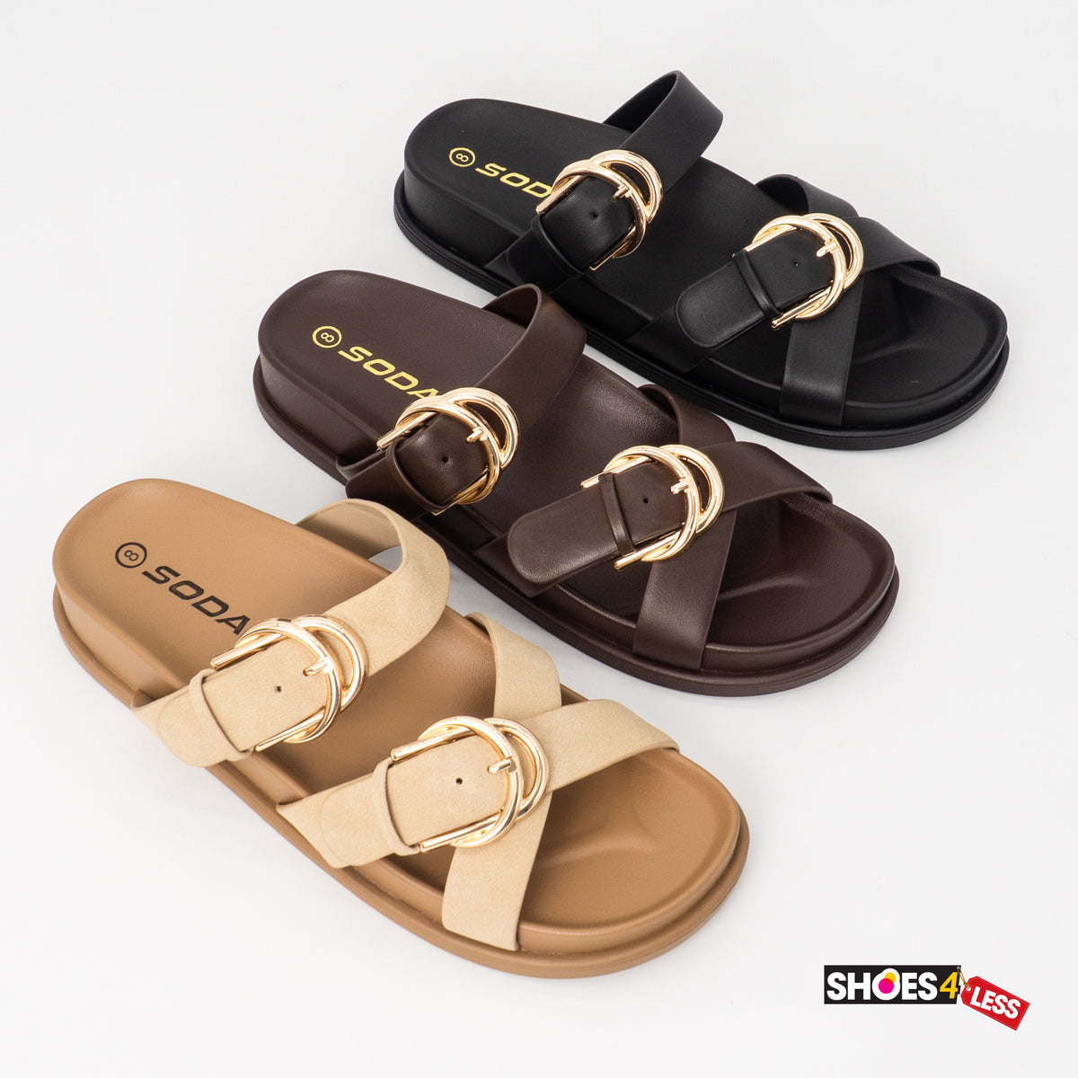Soda Flat Sandals