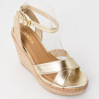 Soda Wedge Sandals