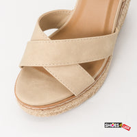 Soda Wedge Sandals