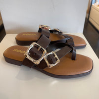 Soda Flat Sandals