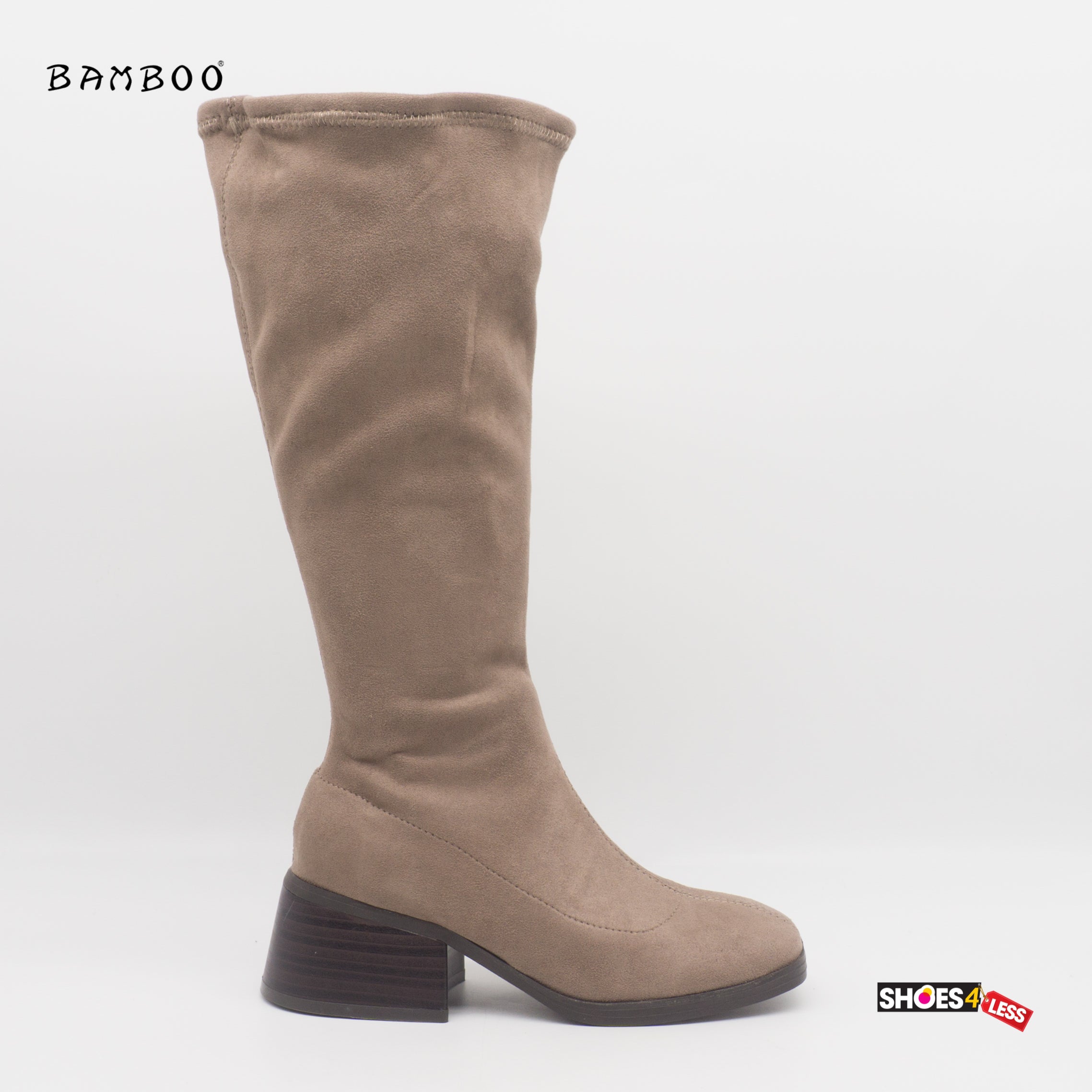 Bamboo knee high boots best sale