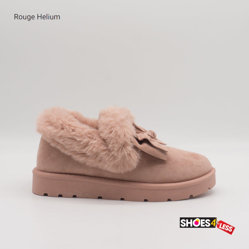 Rouge Helium Ankle Boots