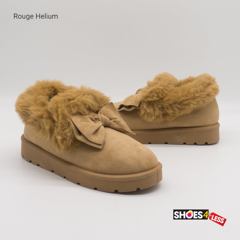 Rouge Helium Ankle Boots